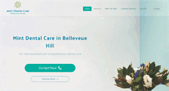 Desktop Screenshot of mintdentalcare.com.au